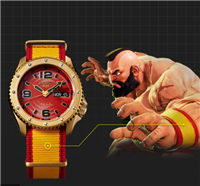 Melegnano - via V. Veneto, 5 - Orologio Seiko Uomo street fighter V limited edition in Acciaio placcato oro giallo SRPF24K1 - SRPF24K1